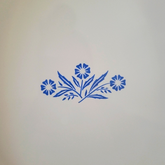 Vintage Blue Cronflower Corning Ware Pie Plate - Picture 4 of 9